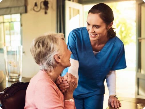 Caregiver support elder women